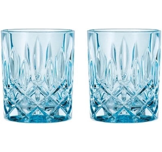 Nachtmann Set de verres à whisky Noblesse-Aqua, 2 pièces