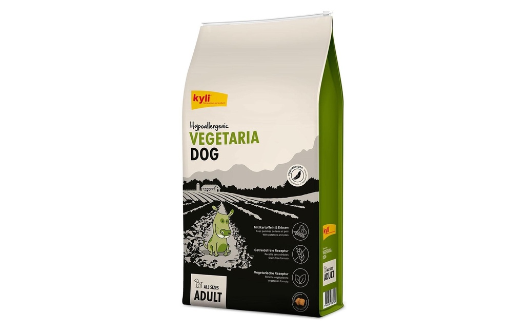 kyli Alimentation sèche Hypoallergénique VegetariaDog 3 kg
