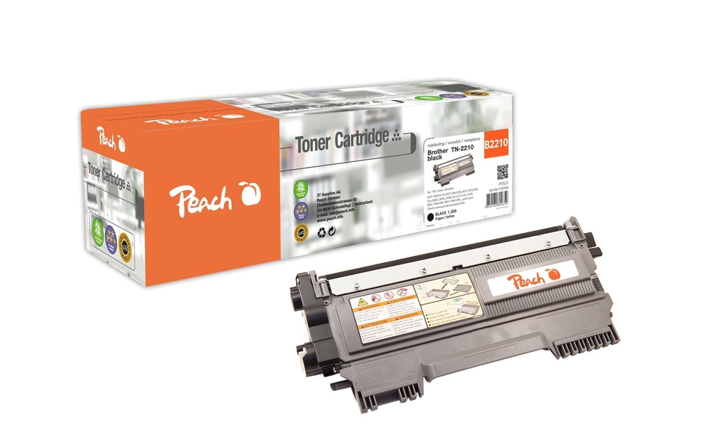 Peach Toner Brother TN-2210 noir