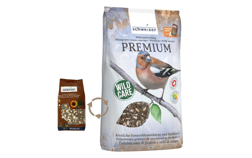 Eric Schweizer Nourriture pour oiseaux Mélange pour oiseaux sauvages Premium 5 kg