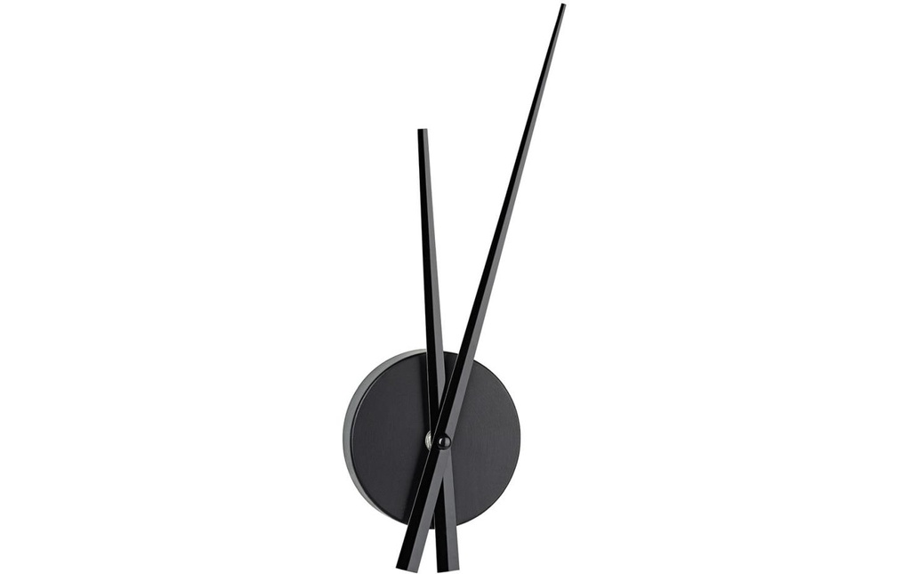 TFA Dostmann Horloge murale Minimalist Noir