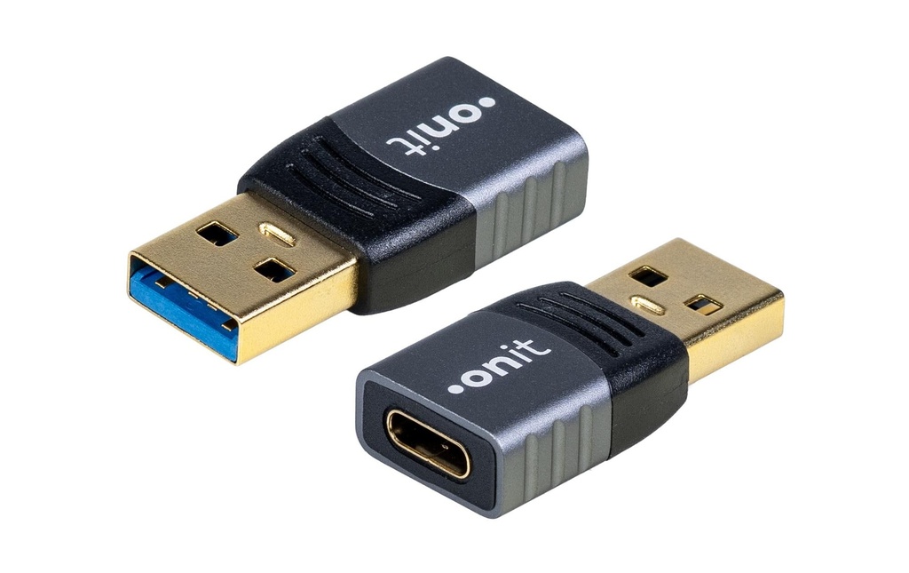 onit Adaptateur USB 3.1 Connecteur USB A - Prise USB C,  1 pièce