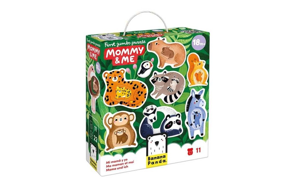 BANANA PANDA Puzzle First Jumbo Mommy & Me (22 pces)