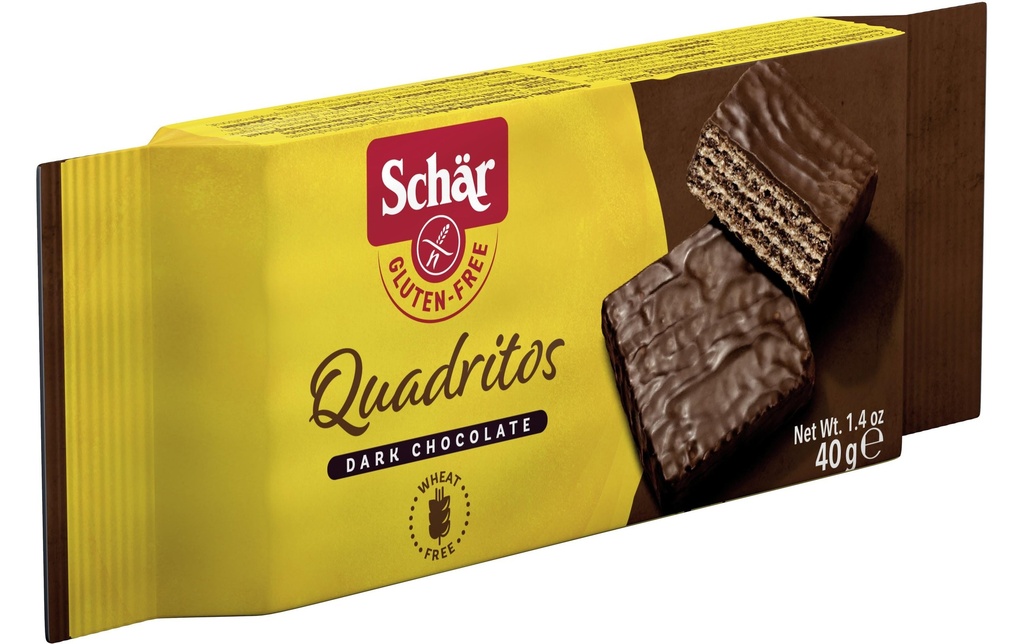 Dr.Schär Collation Quadritos sans gluten 40 g