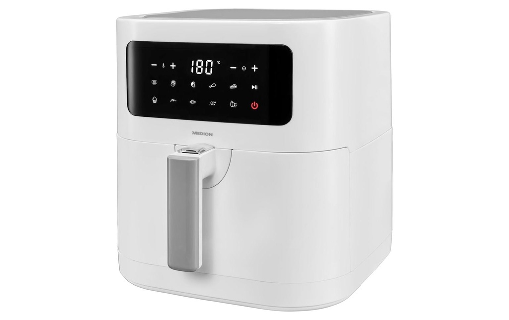 Medion Friteuse à air chaud MD 11740 5.2 l, Blanc