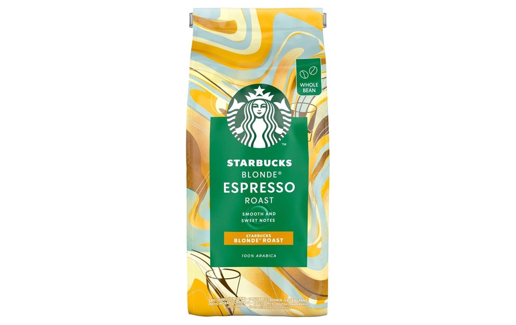 Starbucks Grains de café Blonde Espresso Roast 450 g