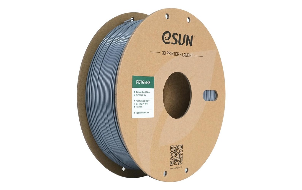 eSun Filament PETG+ HS Gris 1.75 mm 1 kg