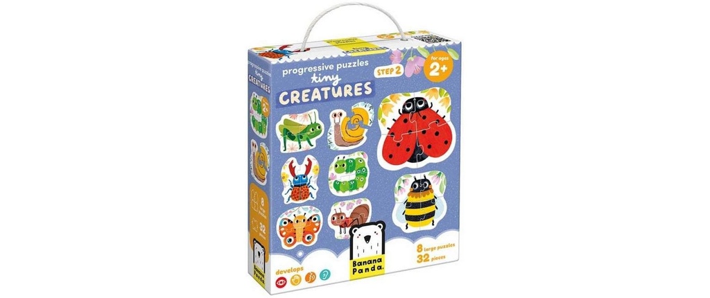 BANANA PANDA Puzzle Progressive Tiny Crea. (32 pces)