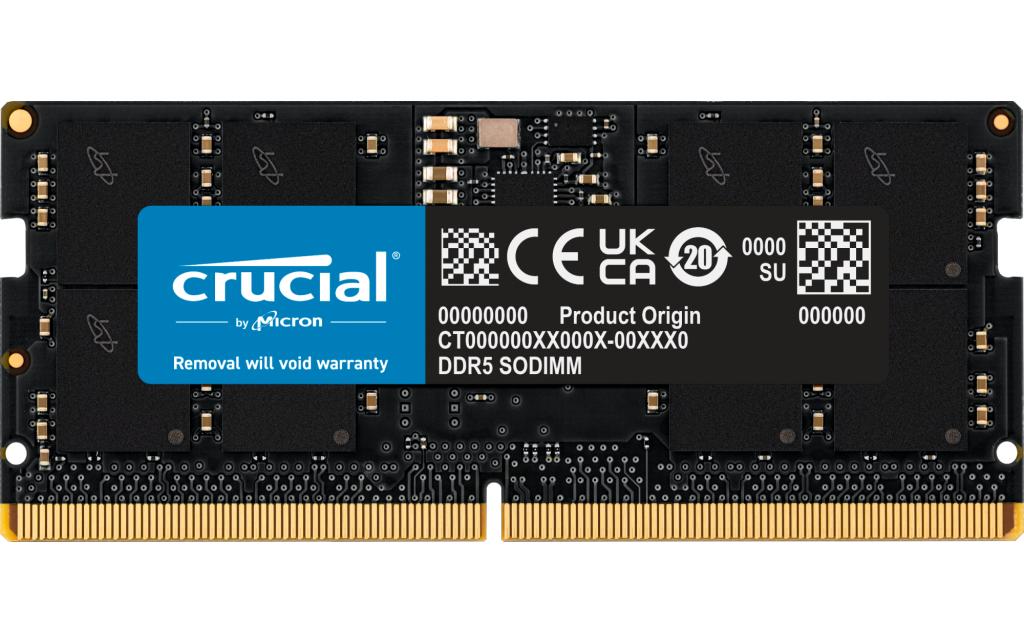 Crucial SO-DDR5-RAM CT16G56C46S5 5600 MHz 1x 16 GB
