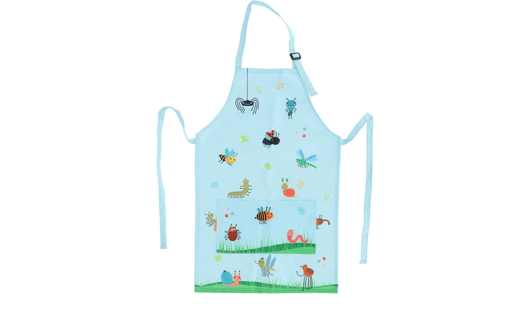 Esschert Design Tablier pour enfants motif insectes