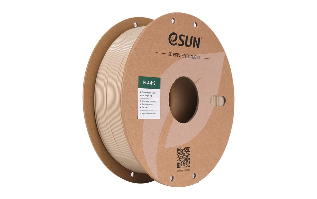 eSun Filament PLA+ HS Blancheur des os 1.75 mm 1 kg
