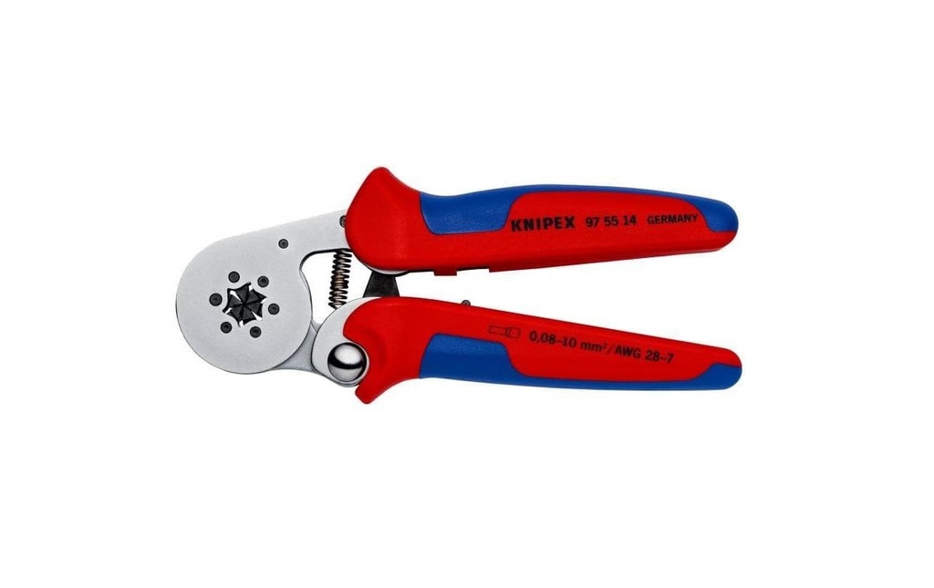 Knipex Pince à sertir Auto-ajustement 180 mm