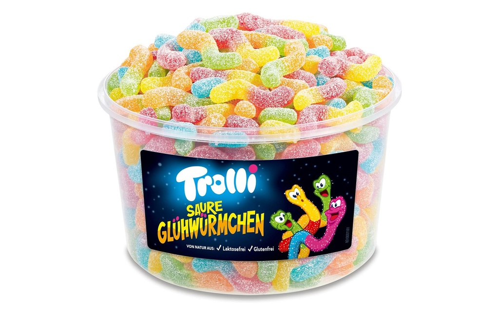 Trolli Bonbons gommeux Lucioles acides 1 kg