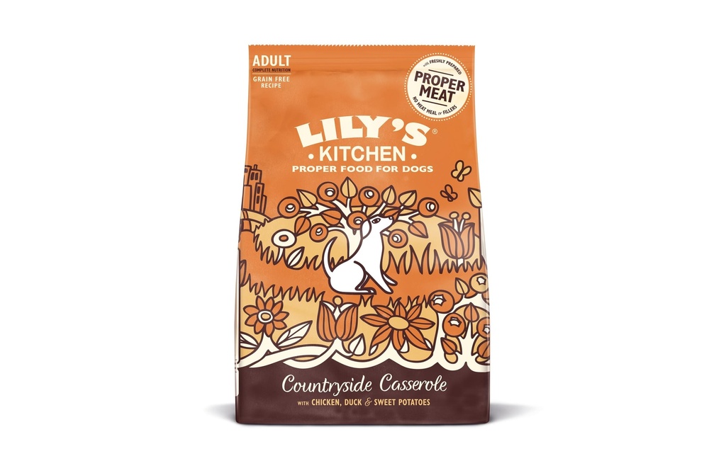 Lily's Kitchen Alimentation sèche Adulte Canard & poulet, 7 kg