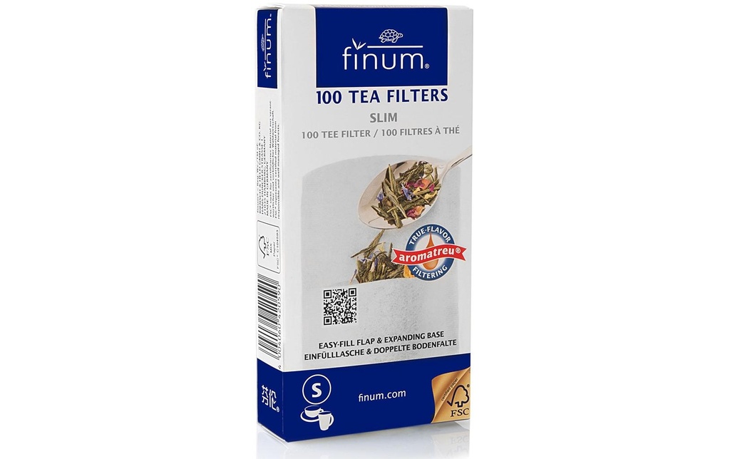 Finum Filtre à thé S 96 Pièce/s