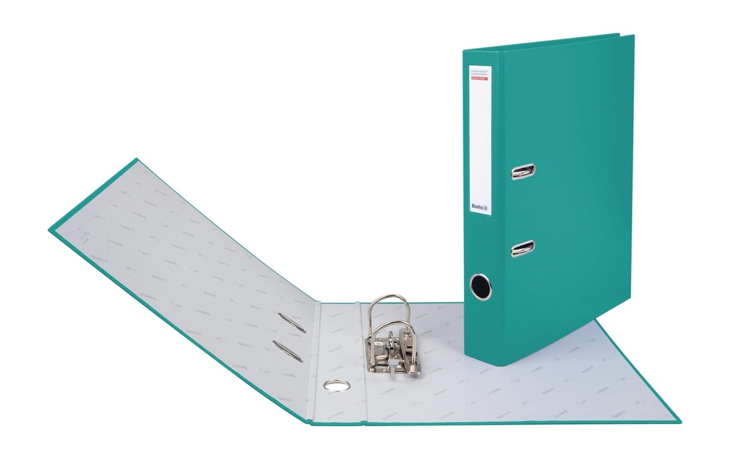 BIELLA Classeur fédéral 4cm turquoise