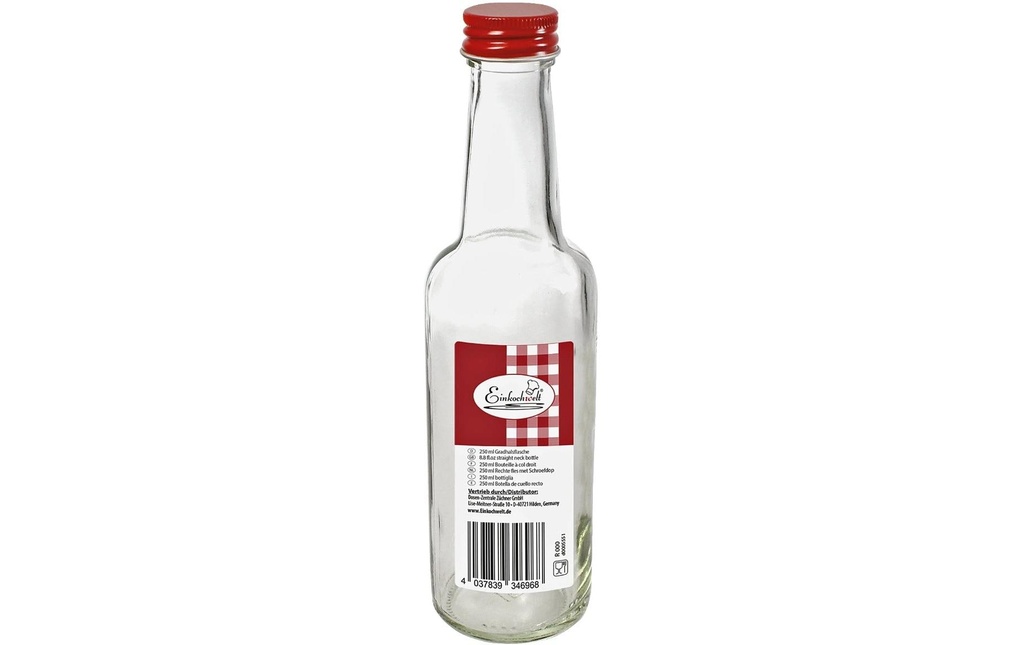 Einkochwelt Bouteilles pour conserves 250 ml