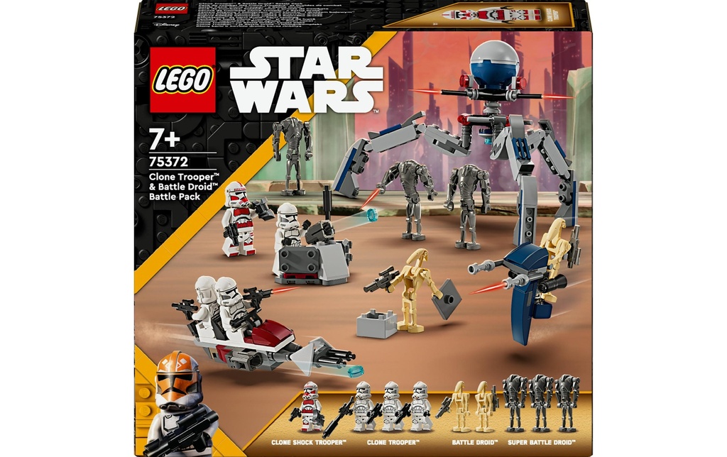 LEGO® Star Wars Clone Trooper & Battle Droid Battle Pack 75372