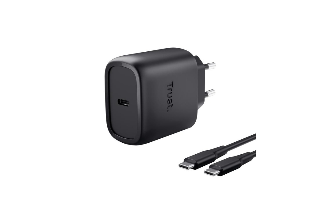 Trust Chargeur mural USB Maxo GaN 45 W USB-C