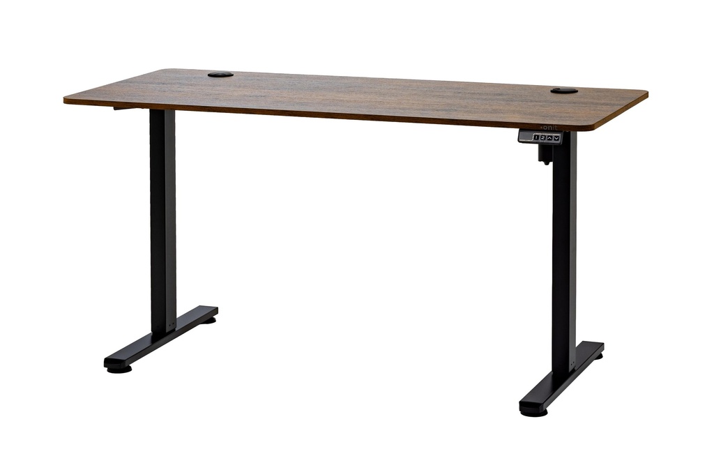 onit Table de jeu Ergo Vintage Noir/Brun