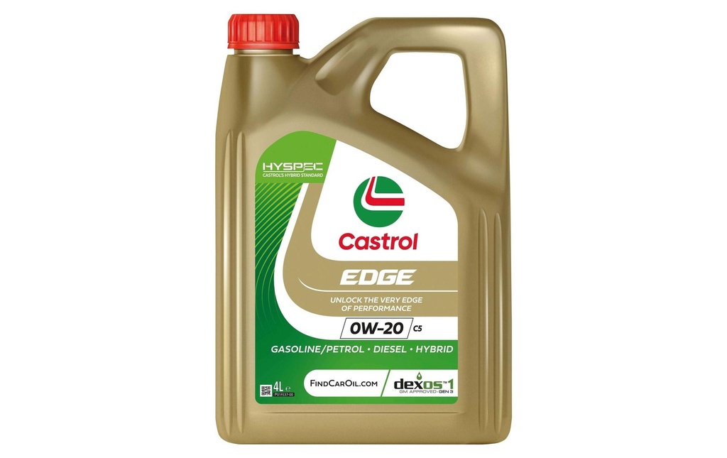 Castrol Huile moteur EDGE 0W-20 C5, 4 l