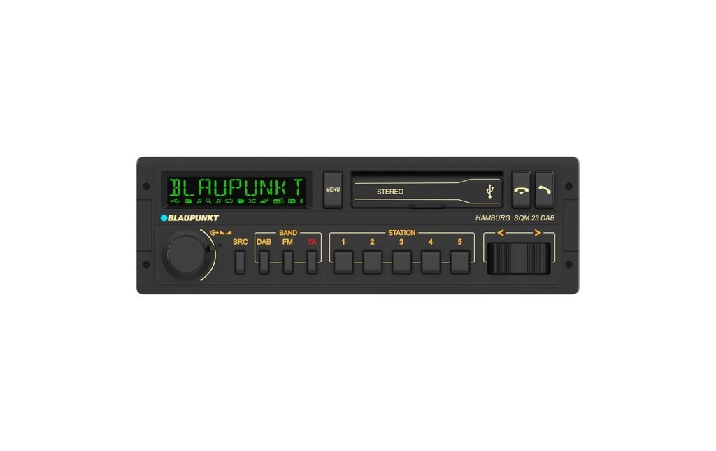 Blaupunkt Autoradio Hambourg SQM 23 DAB Youngtimer 1 DIN