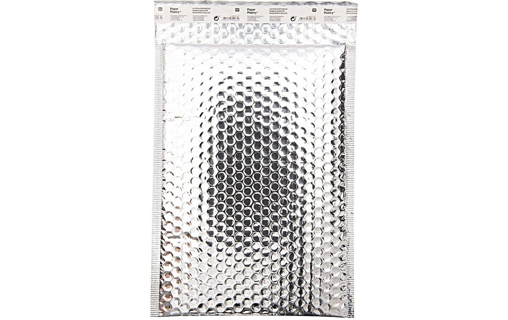 Rico Design Enveloppe DIN C4 Argent, 1 pièce