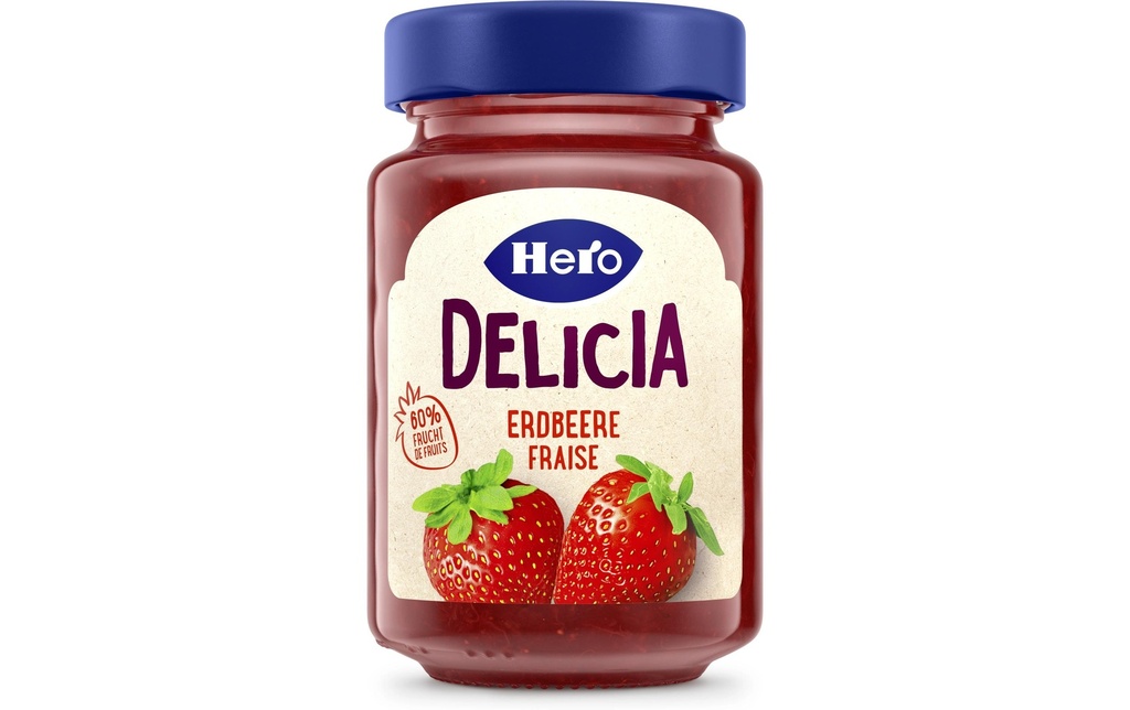 Hero Pâte à tartiner Confiture de fraises 290 g