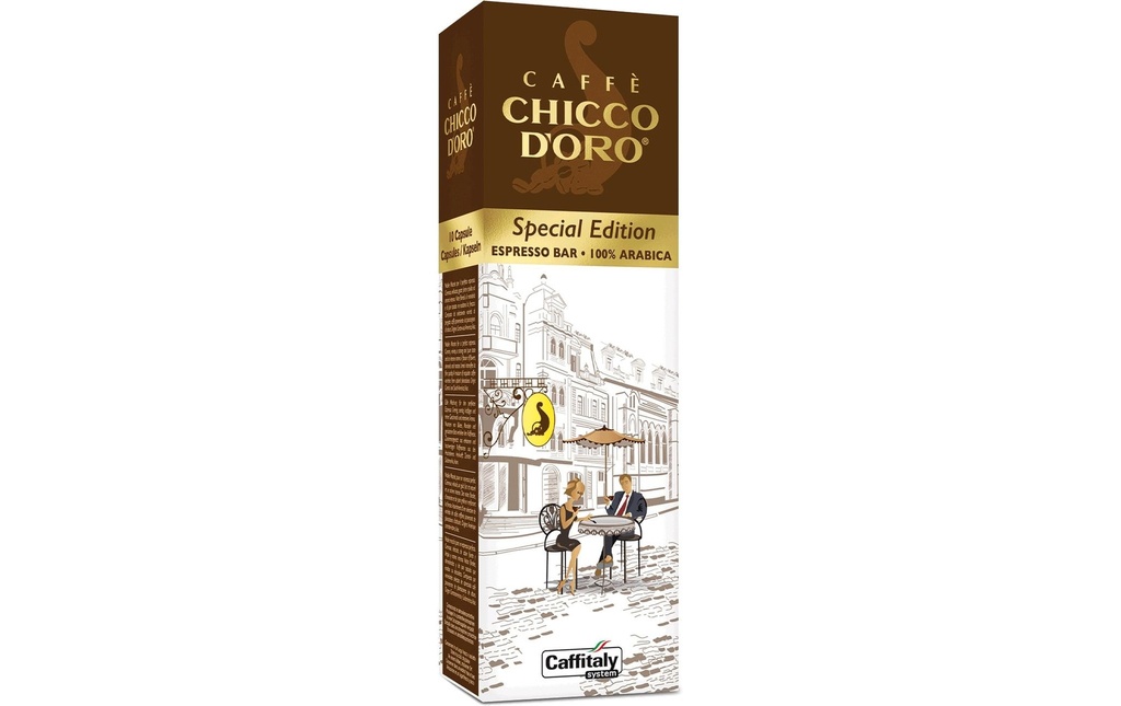 Chicco d'Oro Capsules de café Caffitaly System Espresso Bar 10 pièce