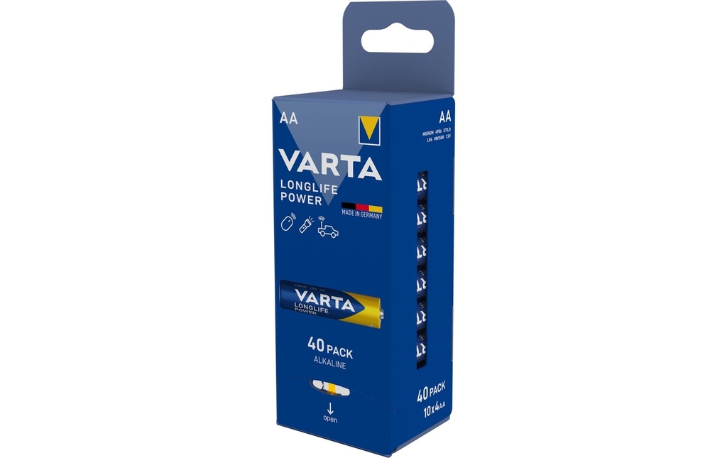 Varta Pile Longlife Power AA  , 40 Pièce/s