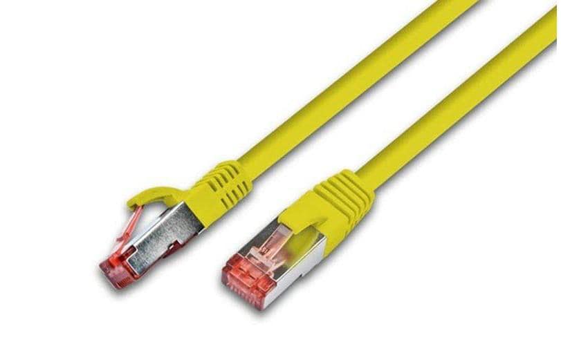 Wirewin Câble patch RJ-45 - RJ-45, Cat 6, S/FTP, 0.25 m, Jaune