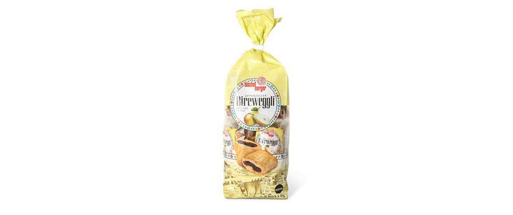 Bischofberger Petits gâteaux Bireweggli Mini 11 x 18 g