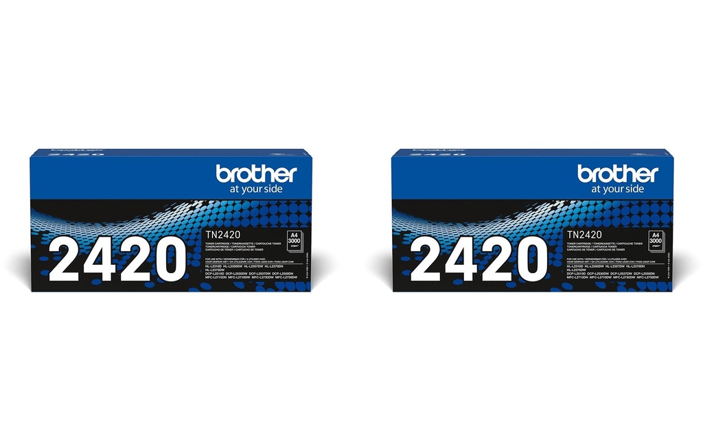 Brother Toner TN-2420 TWIN PACK Noir