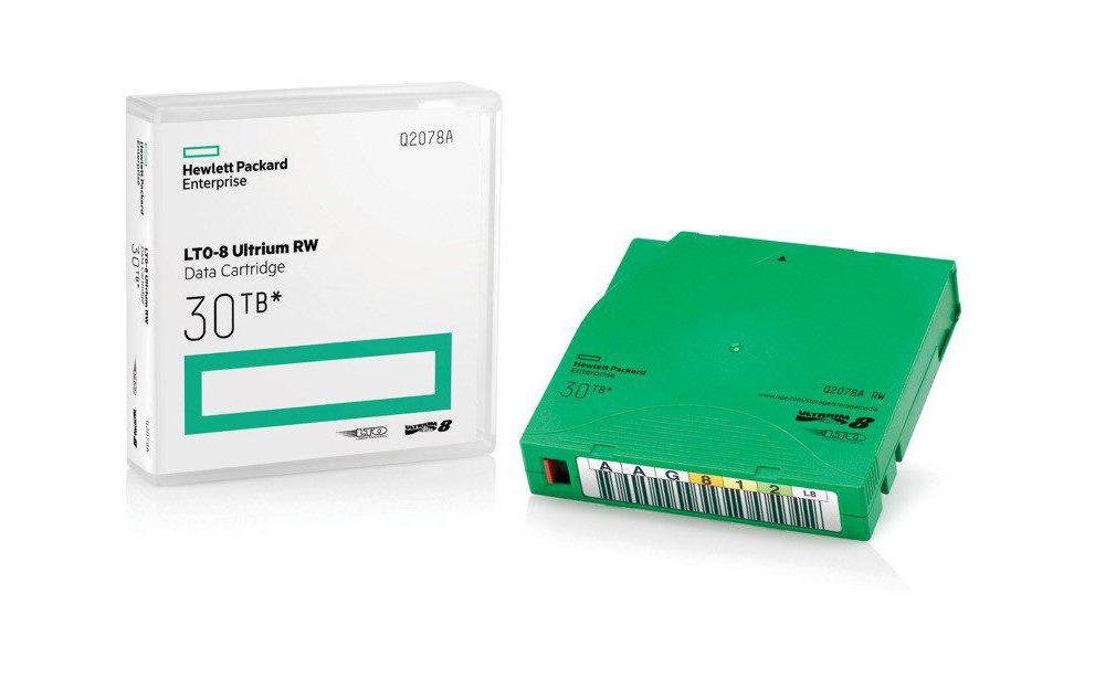 HPE Support de stockage LTO-8 Q2078A 12 TB 1 Pièce/s
