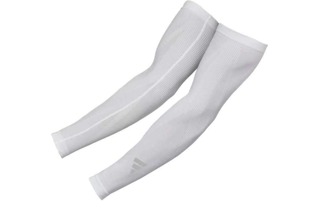adidas Compression Arm Sleeves Blanc, L-XL