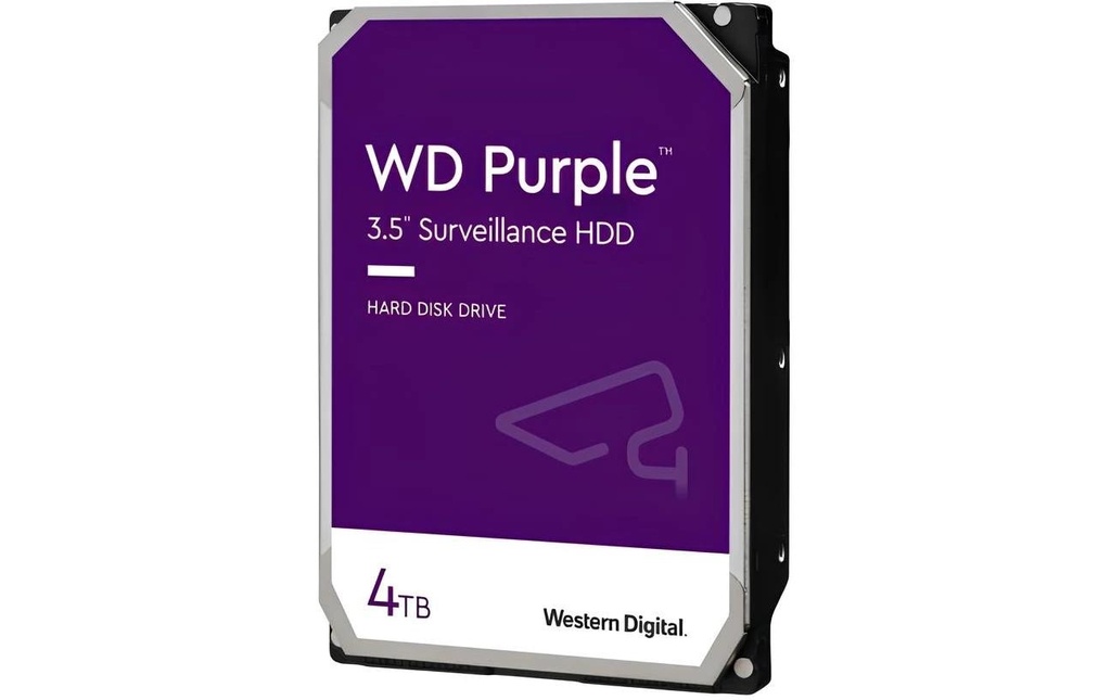 Western Digital Disque dur WD Purple 3.5 SATA 4 TB