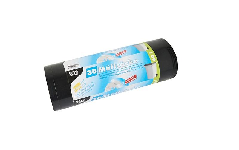 Weita Sac à ordures ménagères Papstar 60 l, 30 Pièce/s