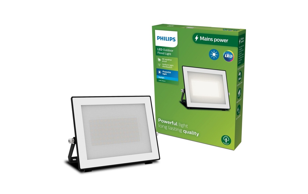 Philips Projecteur Lois 50W 5000K IP65 noir 50 W
