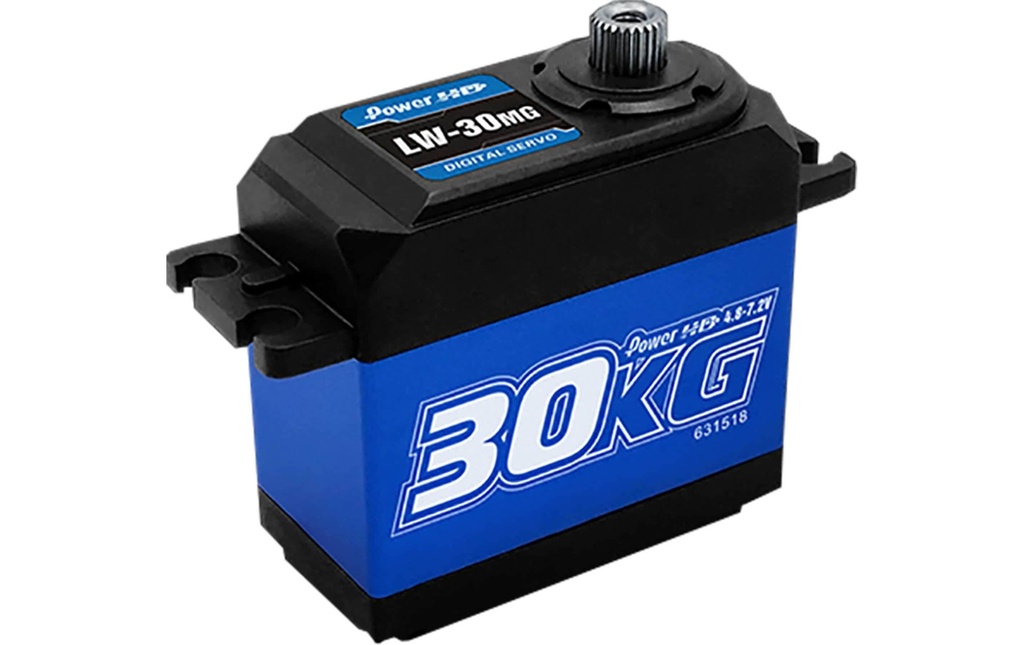 PowerHD Servo LW-30MG, étanche, 30 kg, Numérique HV