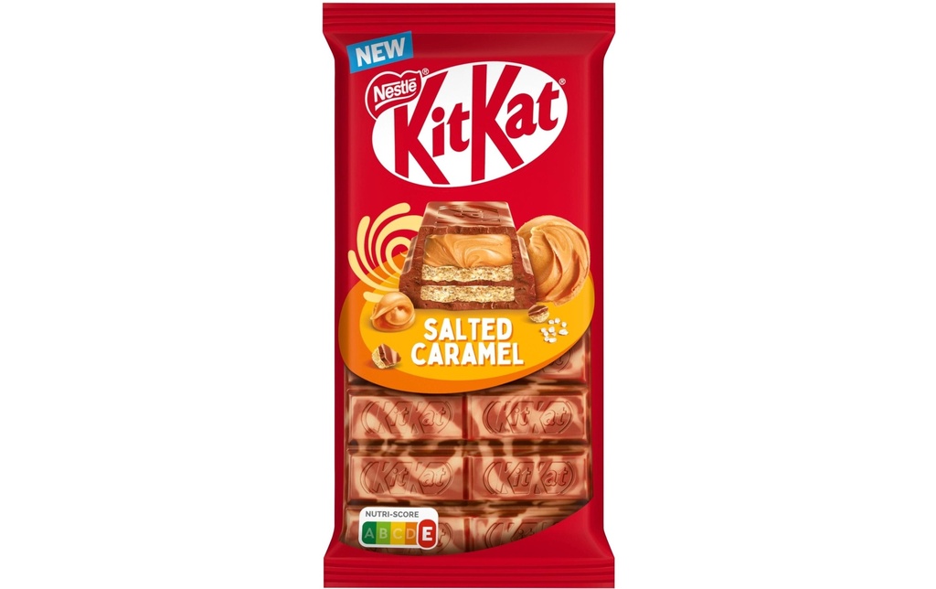 Nestlé Snacks KitKat chocolat caramel salé 99 g