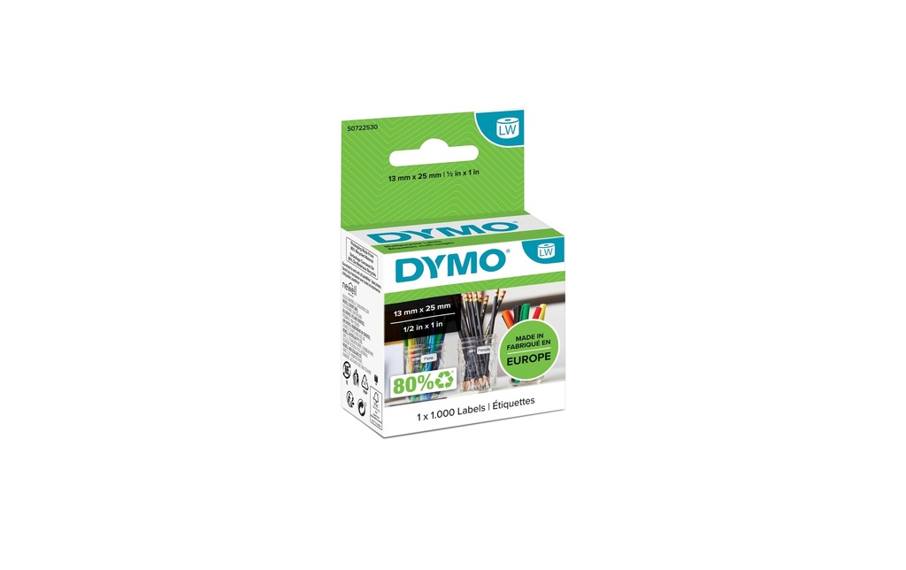 DYMO Dymo étiqu.pr.usage mult.blanc