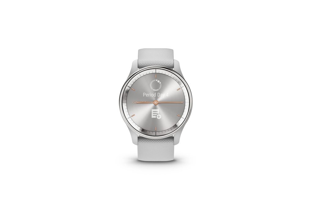 GARMIN Montre de sport Vivomove Trend Blanc/Blanc brillant
