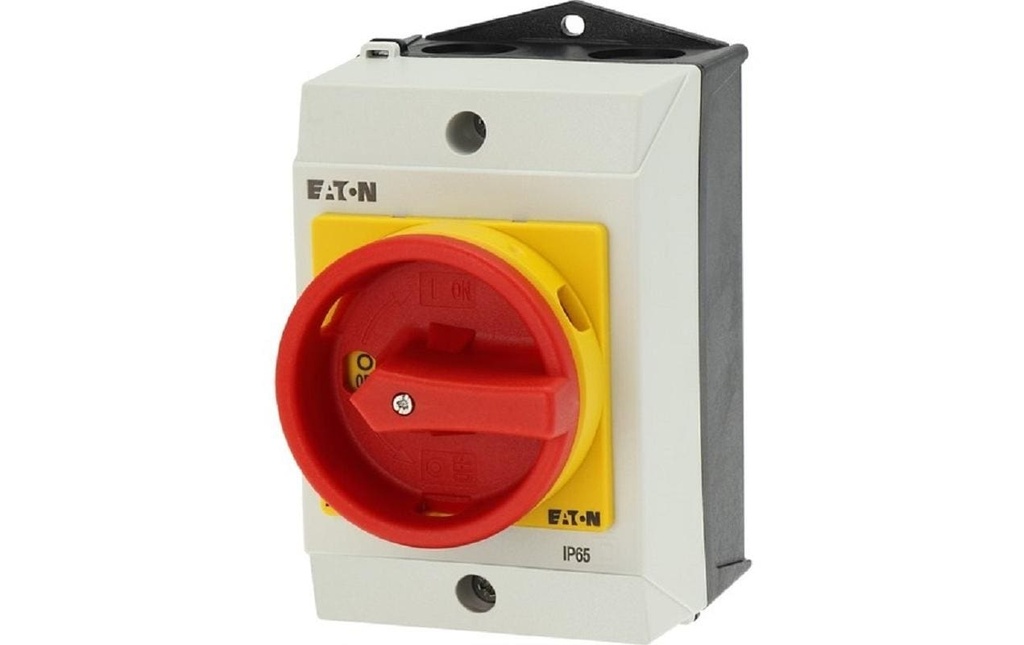 Eaton Interrupteurs de sécurité 1 pôles, 20 A T0, Rouge