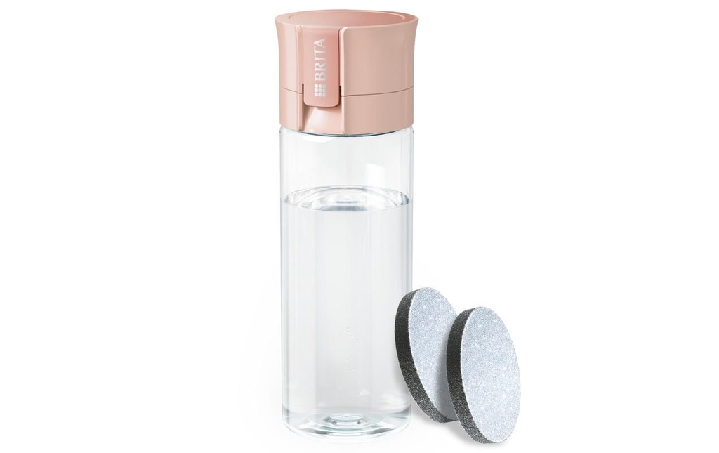 BRITA Gourde filtrante Vital abricot 0.6 l incl. 2 MicroDisc
