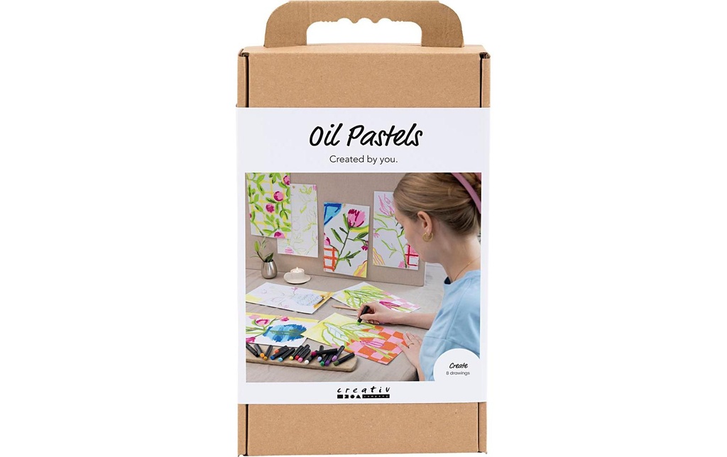 Creativ Company Kits de bricolage - Pastels à l'huile ,
