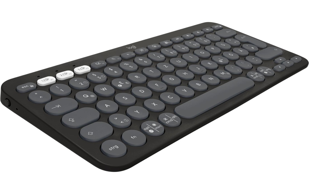 Logitech Clavier multi-usages Pebble Keys 2 K380s Graphite