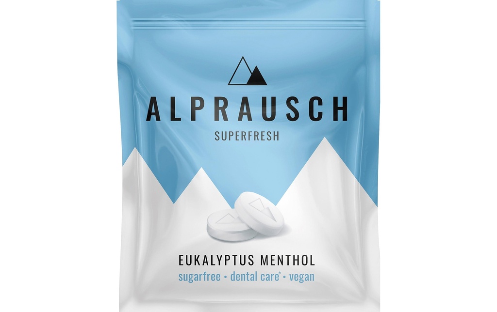 ALPRAUSCH Bonbons Extra-Fraîcheur Eucalyptus-Menthol 22 g