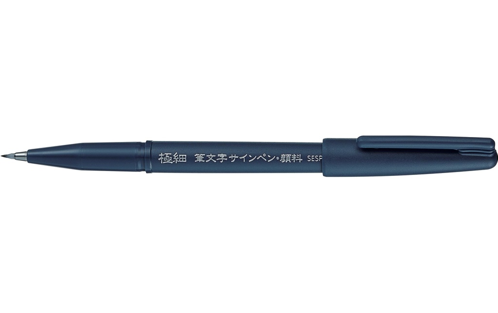 pentel Crayon feutre Brush Sign Pen Pigment Bien, Noir