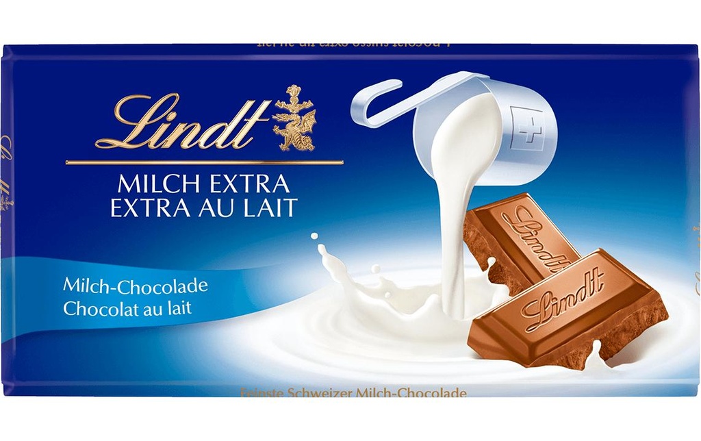 Lindt Tablette de chocolat Lait 100 g