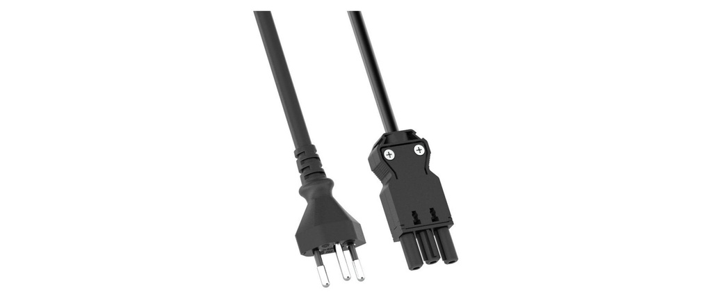 Bachmann Câbles d’alimentation Type 12 / GST18i3, 3 m, noir